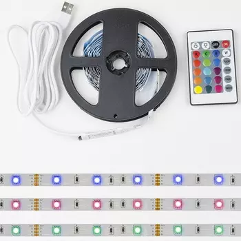 Готовый комплект Uniel ULS-U12 3M/RGB/1.5M/USB/RC IP20 RUA02C24 блисте