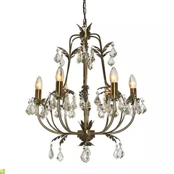 Хрустальная люстра Arte Lamp ALIGOTE A2040LM-6AB