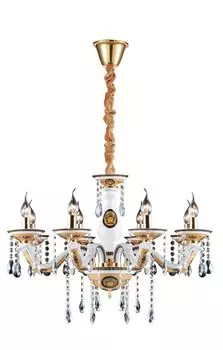 Хрустальная люстра Arte Lamp BELVEDER A6610LM-8GO