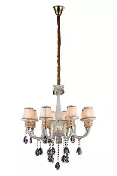 Хрустальная люстра Arte Lamp CAPUCCINO A8330LM-8GO