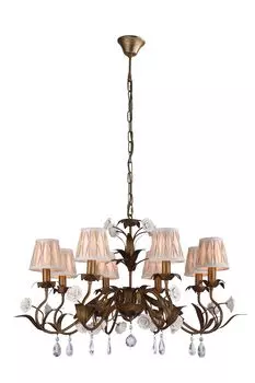 Хрустальная люстра Arte Lamp LATTA A1865LM-8BZ