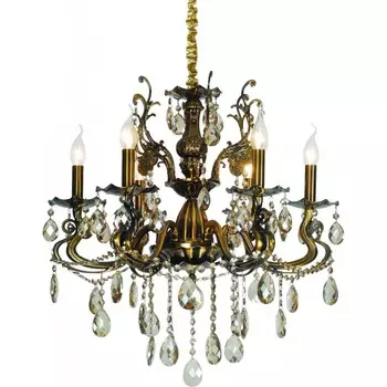 Хрустальная люстра Arte Lamp LOUVRE A7019LM-6AB