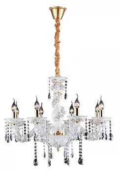 Хрустальная люстра Arte Lamp NOBILE A6609LM-8GO