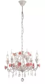 Хрустальная люстра Arte Lamp ROSARIUM A1855LM-6WG