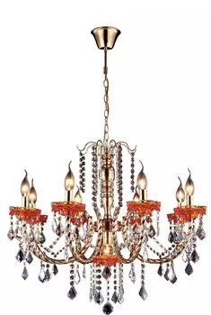 Хрустальная люстра Arte Lamp VOLPE A3303LM-8-1GO