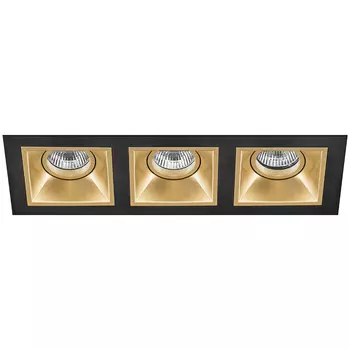 Комплект из светильников и рамки Lightstar Domino D537030303