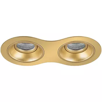 Комплект из светильников и рамки Lightstar Domino D6230303