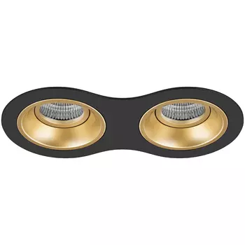 Комплект из светильников и рамки Lightstar Domino D6270303