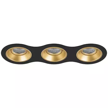 Комплект из светильников и рамки Lightstar Domino D637030303