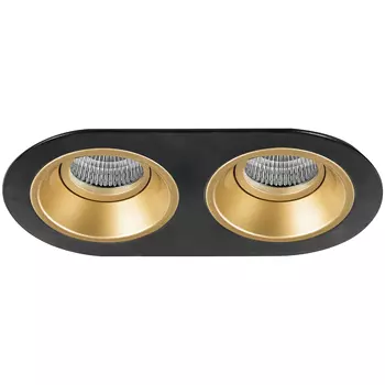 Комплект из светильников и рамки Lightstar Domino D6570303