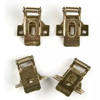 Комплект крепежных скоб на пружинах (4шт.) для установки в гипсокартон