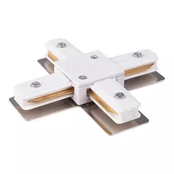 Комплектующие для трек-систем Elektrostandard TRC-1-1-X-WH / Коннектор