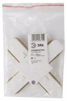 Коннектор ЭРА TR7-C 2W X WH