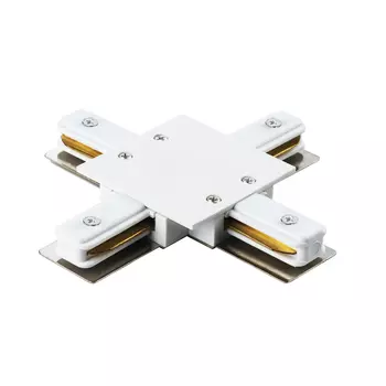 Соединитель X-образный однофазный для встраиваемых треков Lightstar Ba