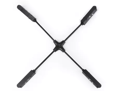 Коннектор питания гибкий х-образный для шинопровода Magnetic Ambrella