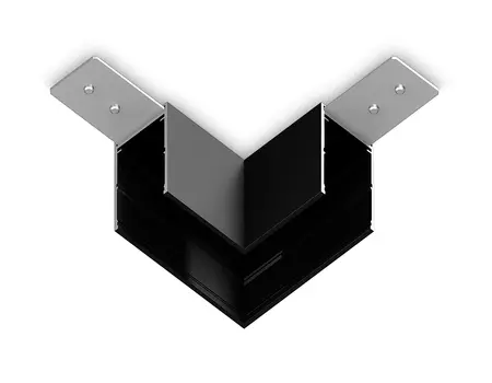 Коннектор угловой для накладного шинопровода Ambrella Magnetic 220V GL