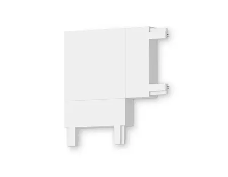 Коннектор угловой для накладного шинопровода Magnetic Ultra Slim Ambre