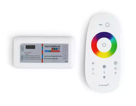 Контроллер для светодиодных лент RGB/RGBW с сенсорным радио пультом Am