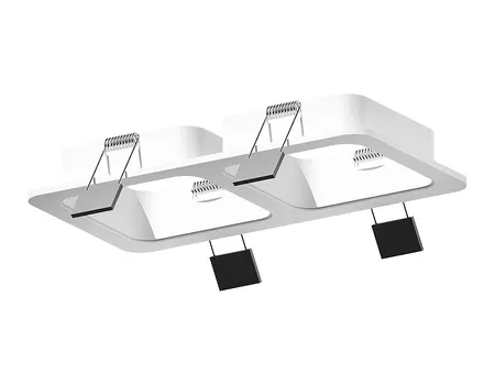 Корпус светильника встраиваемый для насадок 70*70mm Ambrella Diy Spot