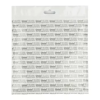 LED лента Uniel ULS-M11-2835-60LED/m-8mm-IP20-DC12V-4,8W/m-4M-6500K PR