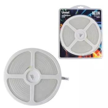 LED лента Uniel ULS-N01-2835-120LED/m-6mm-IP67-DC12V-9W/m-5M-4000K бли