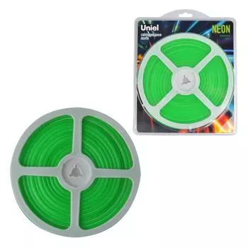 LED лента Uniel ULS-N01-2835-120LED/m-6mm-IP67-DC12V-9W/m-5M-GREEN бли