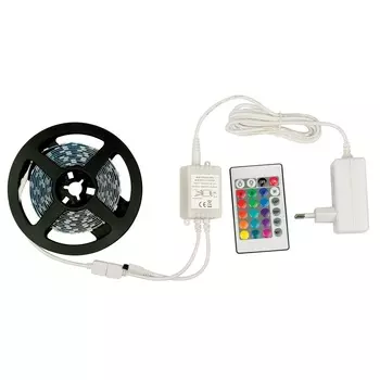 LED лента Volpe Uls-q221 ULS-Q221 5050-60LED/m-IP20-3M-RGB RRP36C24 Ко