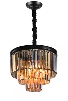 Люстра каскад 31100 31106/S smoke Newport