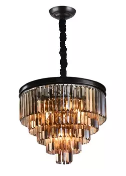 Люстра каскад 31100 31109/S smoke Newport