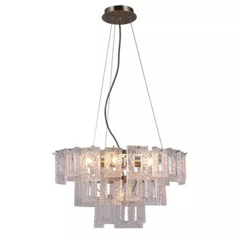 Подвесная хрустальная люстра Делма Lumien Hall 30473.01.05.07