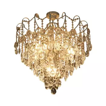 Люстра каскад Grace 299/8PF-Whitepatina ID l