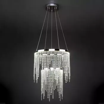 Люстра каскад Royal 90088/2 хром 38W Eurosvet