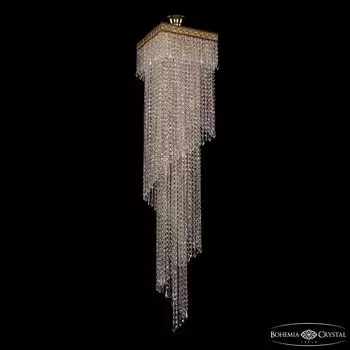 Люстра каскадная Bohemia 8317 8317/30-140 G Drops