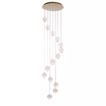 Люстра каскадная Delight Collection Elliot Diamante MD20001012-14A gol