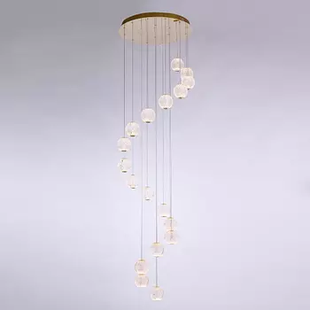 Люстра каскадная Delight Collection Elliot Diamante MD20001012-18A gol