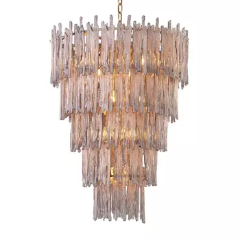 Люстра каскадная Delight Collection Saint Roch KG1258P-12 chrome/silve