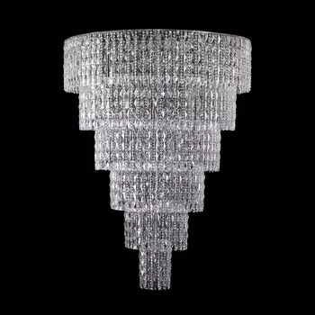 Люстра каскадная Dio D'Arte Bergamo Nickel Bergamo E 1.11.120.101