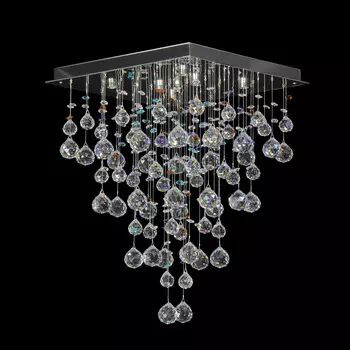 Люстра каскадная Dio D'Arte Tesoro Nickel Tesoro H 1.4.40.204 N