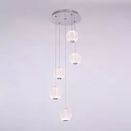 Люстра каскадная Illuminati MD20001012 MD20001012-5A chrome