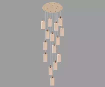 Люстра каскадная KINK Light Аури 08508-15A,33