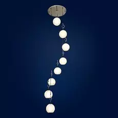 Люстра каскадная Максисвет 1-8987-8-SY+BK E14