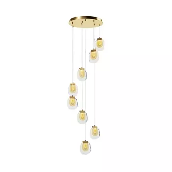 Люстра каскадная Maytoni Biology MOD367PL-L30BBSK