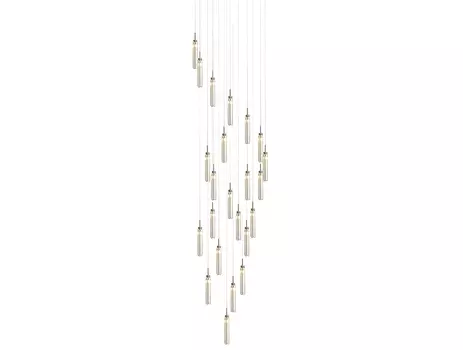 Люстра каскадная Newport 4520 4528+14/S chrome