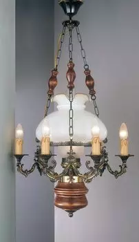 Подвесная люстра Reccagni Angelo 628 L.628/6+1