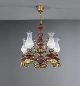 Люстра керосиновая лампа 806 L 806/5.40 La Lampad