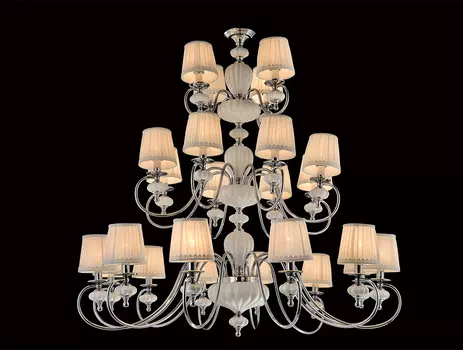 Люстра многоярусная 11000 11012+8+4/C Newport