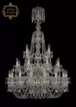 Подвесная хрустальная люстра 11.11 Art Classic 11.11.16+8+4.300.3d.XL-