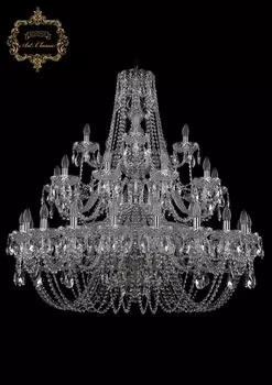 Подвесная хрустальная люстра 11.11 Art Classic 11.11.20+10+5.400.3d.Cr