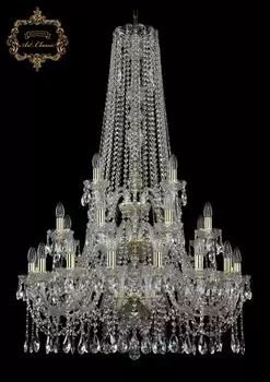 Подвесная хрустальная люстра 11.12 Art Classic 11.12.16+8+4.300.3d.h-1