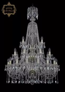 Подвесная хрустальная люстра 11.12 Art Classic 11.12.16+8+4.300.3d.XL-